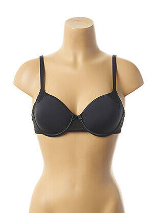 Soutien-gorge avec armature noir GEMMA femme