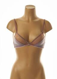 Soutien-gorge bretelles élastiquées ajustables haut triangles rose VANITY FAIR femme