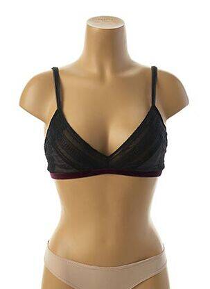 Soutien-gorge sans armature sans armature noir VANITY FAIR femme