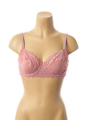 Soutien-gorge légère et transparente rose VANITY FAIR femme