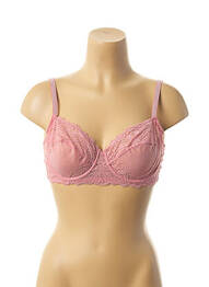 Soutien-gorge légère et transparente rose VANITY FAIR femme