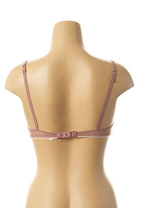 Soutien-gorge légère et transparente haut triangles rose VANITY FAIR femme
