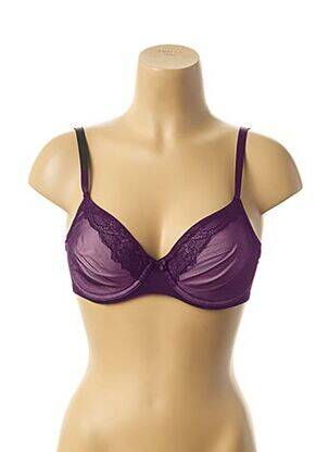 Soutien-gorge tissage dentelle violet VANITY FAIR femme
