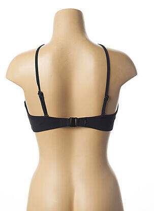 Haut de maillot de bain haut soutien-gorge moulé haut soutien-gorge moulé noir LOU femme