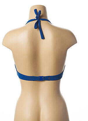 Haut de maillot de bain haut soutien-gorge moulé haut soutien-gorge moulé bleu LOU femme