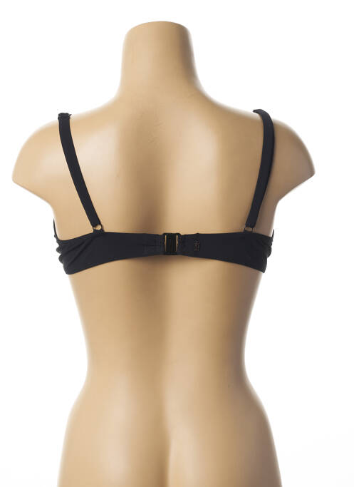 Haut de maillot de bain noir LOU pour femme