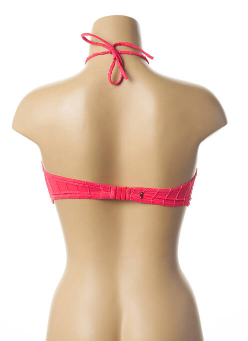 Haut de maillot de bain rose LOU pour femme