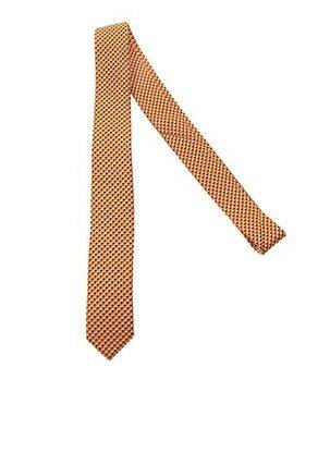 Cravate orange BENOIT FLORENT pour homme