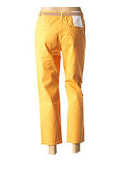 Pantalon 7/8 jaune LAB DIP PARIS pour femme seconde vue