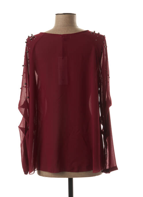 Top rouge QUATTRO pour femme