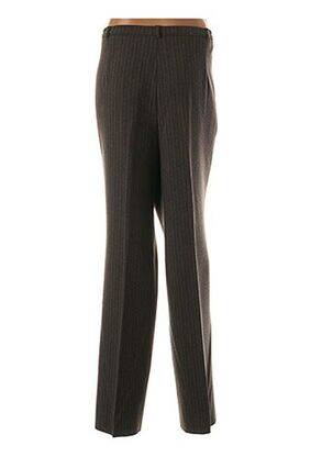 Pantalon droit stretch taille basse gris CHRISTIAN MARRY femme