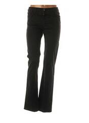Pantalon droit noir JEZEQUEL pour femme seconde vue