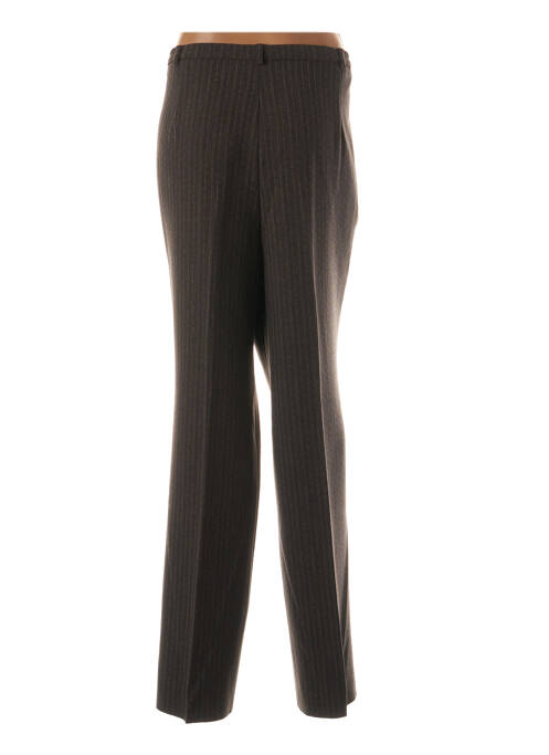 Pantalon droit gris CHRISTIAN MARRY pour femme