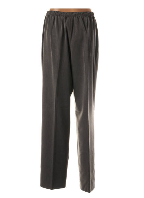 Pantalon droit gris QUATTRO pour femme