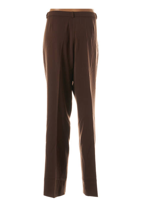 Pantalon droit marron QUATTRO pour femme