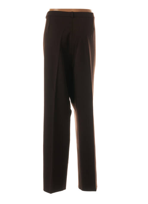 Pantalon droit marron QUATTRO pour femme