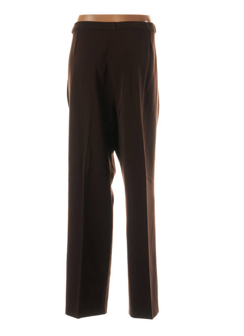 Pantalon droit marron QUATTRO pour femme