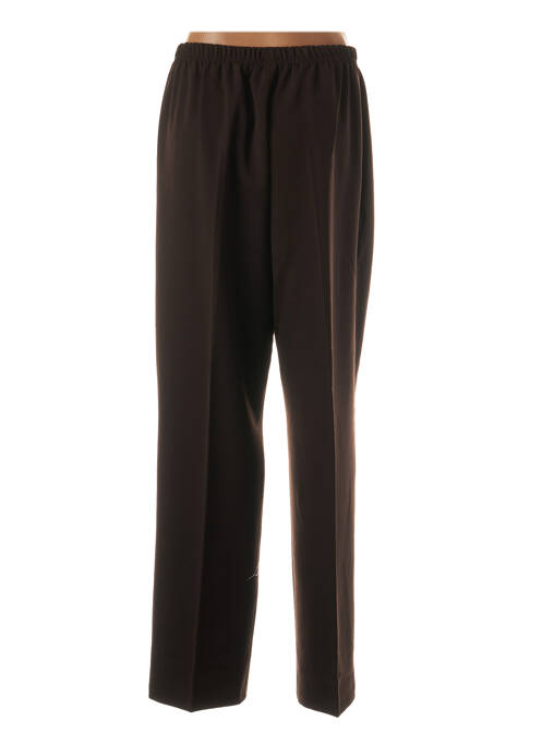 Pantalon droit marron QUATTRO pour femme