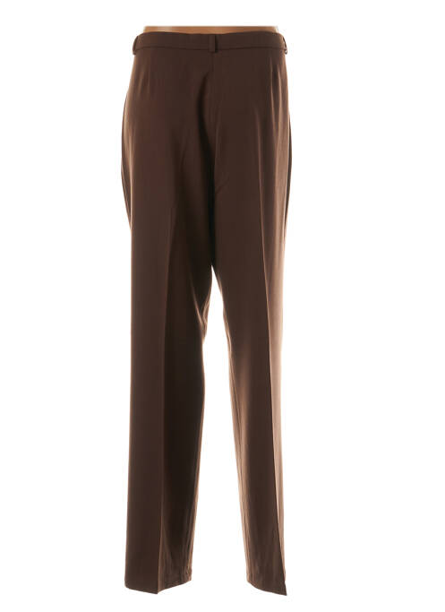 Pantalon droit marron QUATTRO pour femme