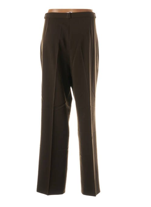 Pantalon droit vert QUATTRO pour femme