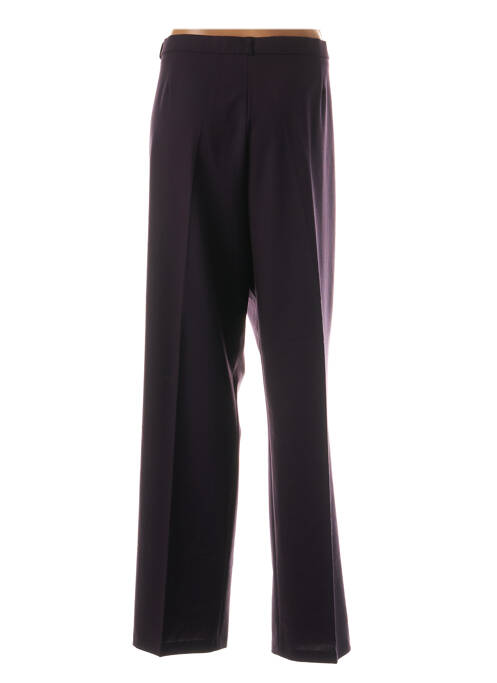 Pantalon droit violet QUATTRO pour femme