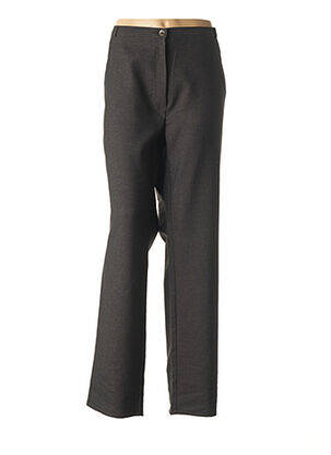 Pantalon droit stretch taille normale marron QUATTRO femme