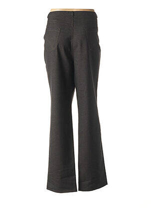 Pantalon droit stretch taille normale marron QUATTRO femme