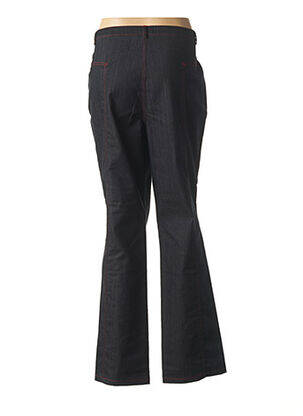Pantalon droit stretch taille normale bleu QUATTRO femme