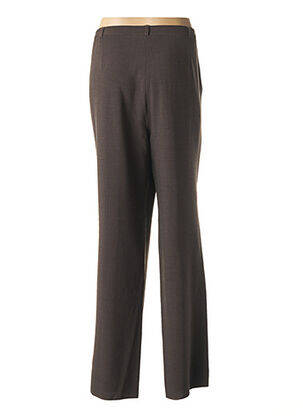 Pantalon droit stretch taille normale marron CHRISTIAN MARRY femme