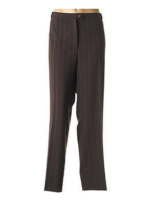 Pantalon droit stretch taille normale marron QUATTRO femme
