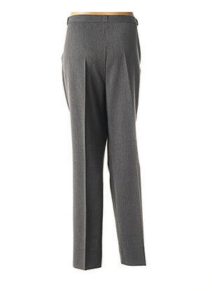 Pantalon droit stretch taille normale gris QUATTRO femme