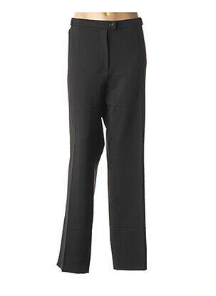 Pantalon droit stretch taille normale noir QUATTRO femme