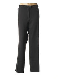 Pantalon droit stretch taille normale noir QUATTRO femme