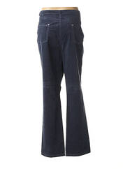 Pantalon droit bleu QUATTRO pour femme seconde vue