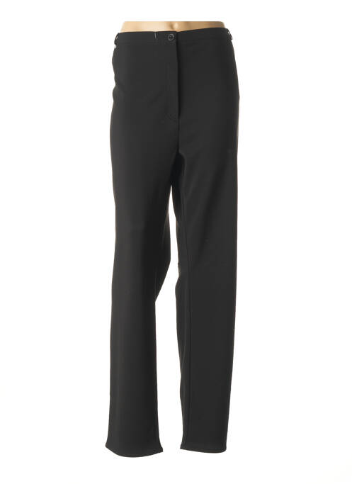 Pantalon droit stretch taille normale noir QUATTRO femme