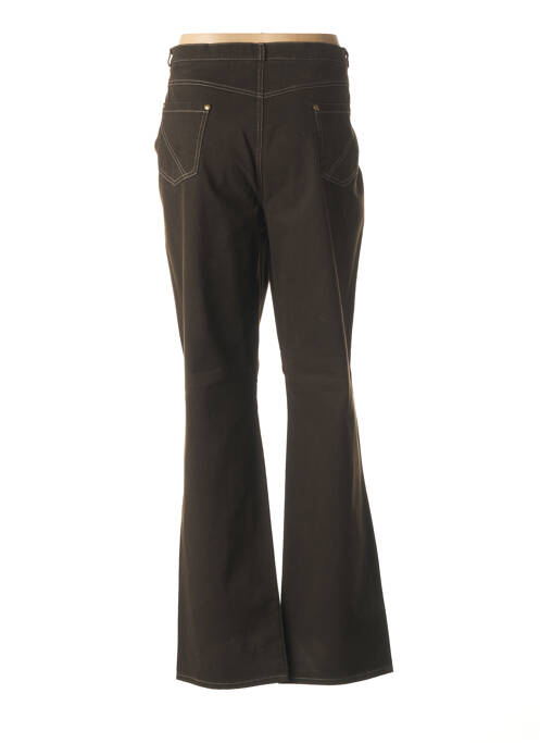 Pantalon droit marron QUATTRO pour femme