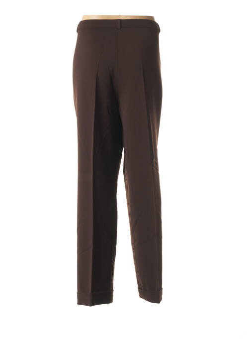 Pantalon droit marron QUATTRO pour femme