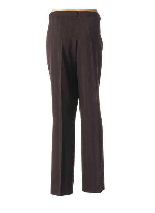 Pantalon droit marron QUATTRO pour femme