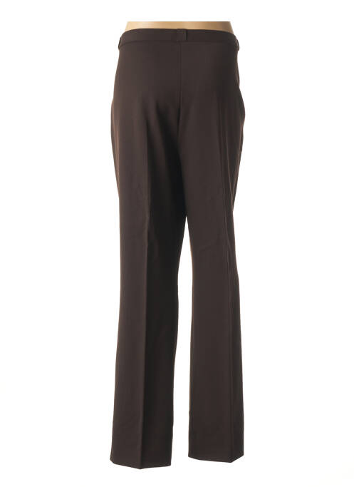 Pantalon droit marron QUATTRO pour femme