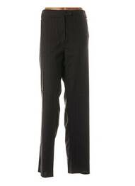 Pantalon droit fermeture zippée sous rabat boutonné taille normale rouge QUATTRO femme