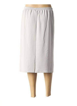 Jupe longue coupe droite gris SOMMERMANN femme
