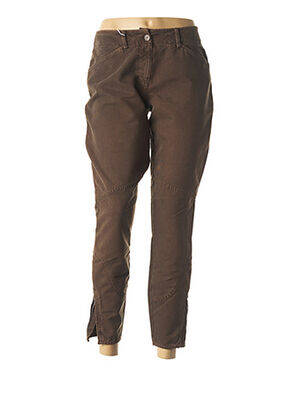 Pantacourt taille normale taille normale marron BENSIMON femme