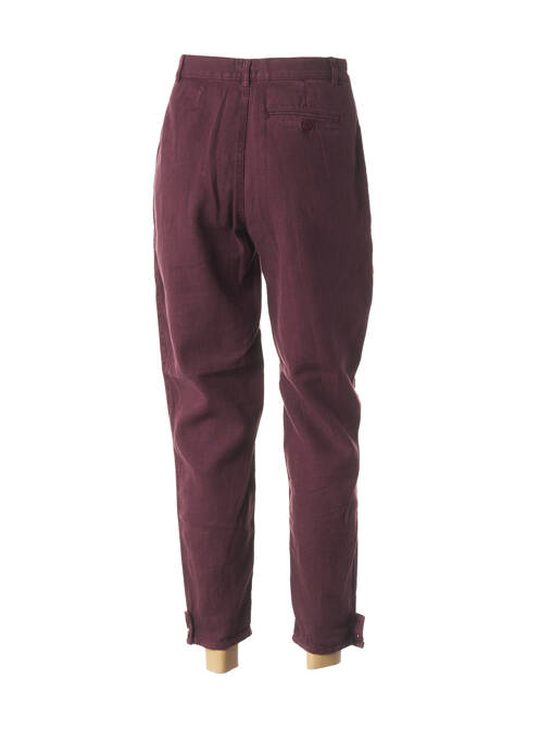 Pantalon 7/8 violet BENSIMON pour femme