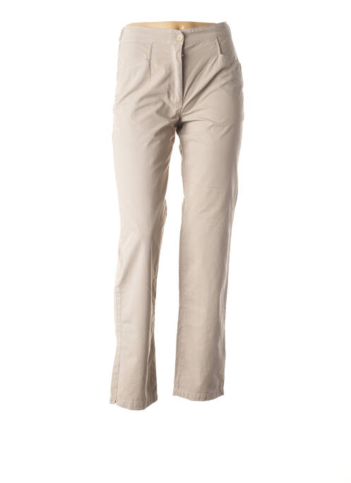 Pantalon droit gris BENSIMON pour femme