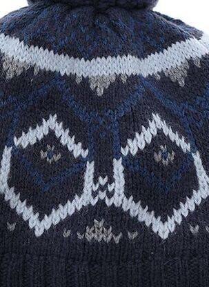 Bonnet imprimé fantaisie bleu ABSORBA garçon