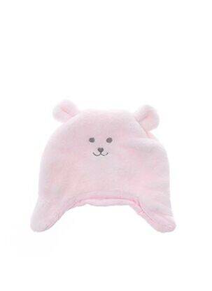 Bonnet broderie motifs brodés rose ABSORBA fille