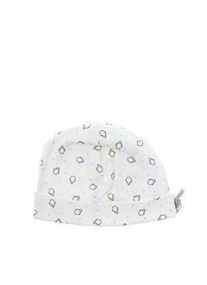 Bonnet imprimé fantaisie blanc ABSORBA garçon