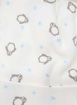 Bonnet imprimé fantaisie blanc ABSORBA garçon
