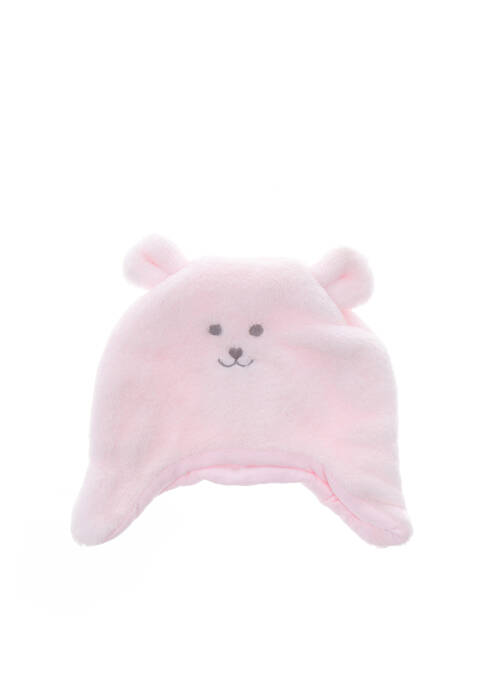Bonnet broderie motifs brodés rose ABSORBA fille