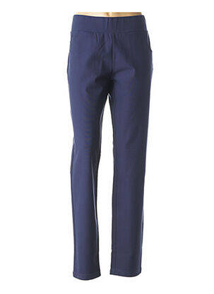 Pantalon slim bleu BUGARRI pour femme
